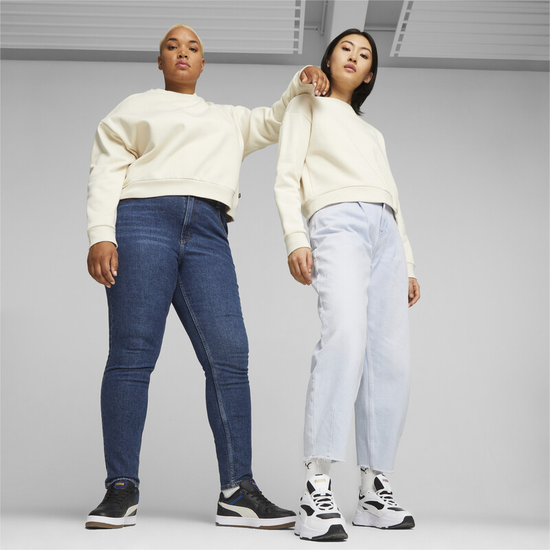 

Women's PUMA Relaxed Fit Crew-Neck Sweatshirt, Alpine snow
