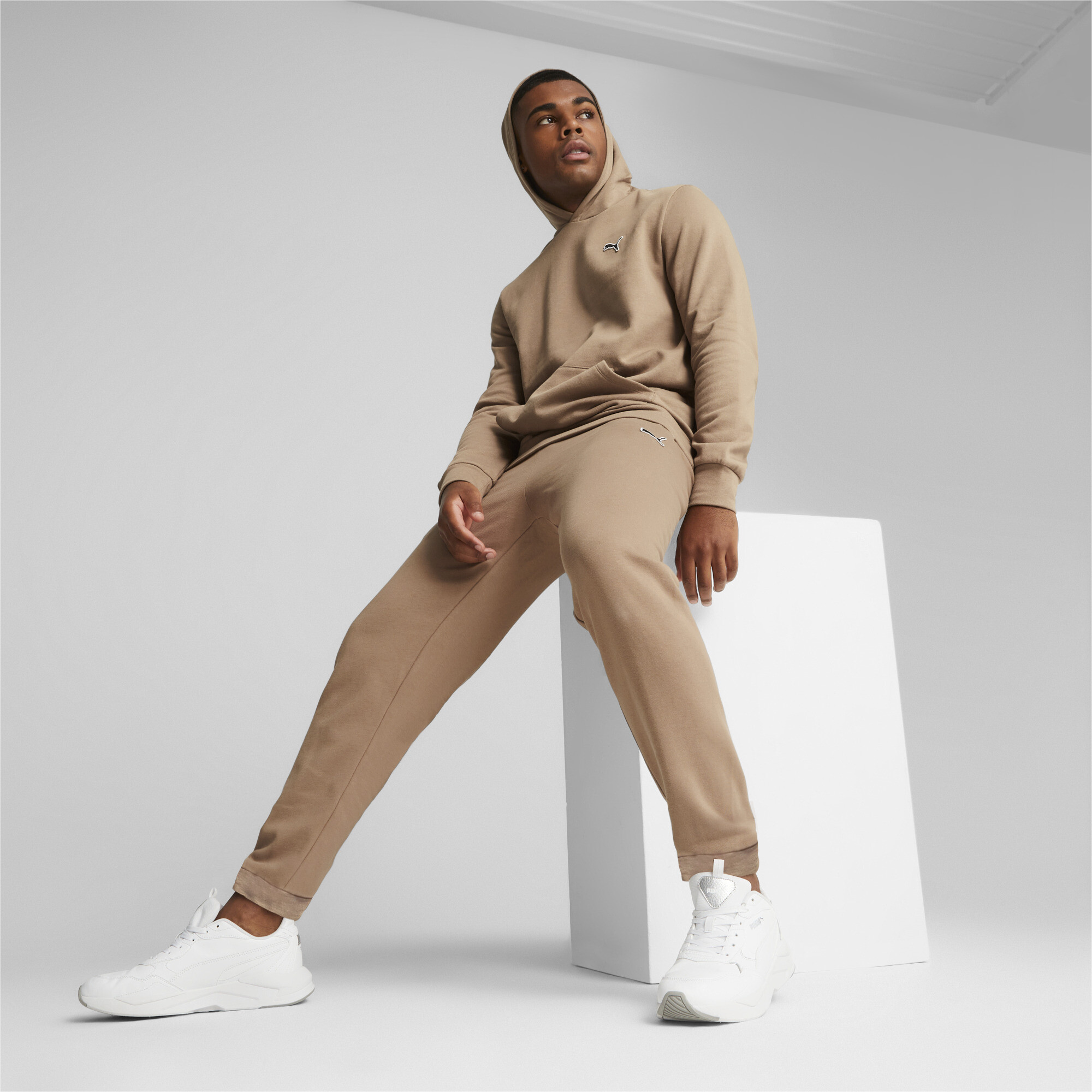 Plain cotton sweatpants hot sale