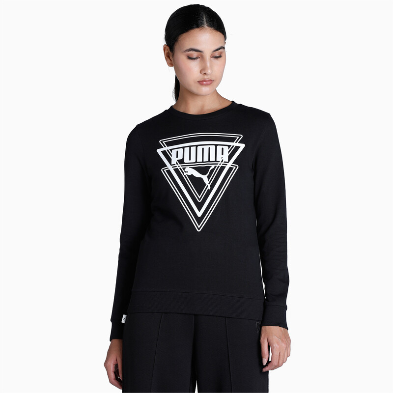 

Women's PUMA Graphic Regular Fit Crew-Neck Sweatshirt