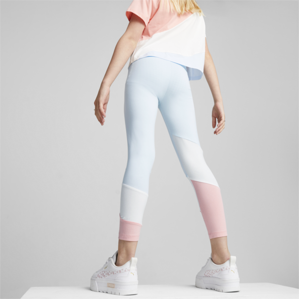 PUMA POWER Youth Leggings, Icy Blue, large-ZAF