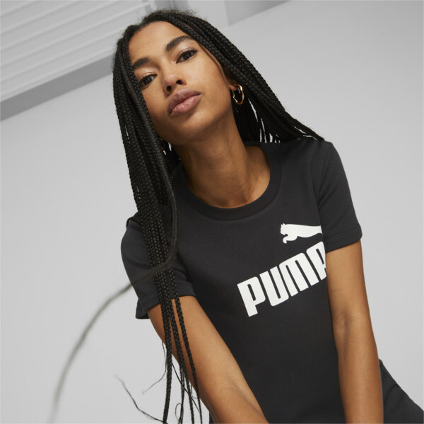 Essentials Logo French Terry Dress Women black PUMA South Africa