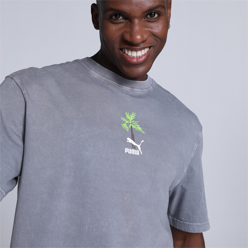 

Men's PUMA X1DER Relaxed Fit T-Shirt, Gray