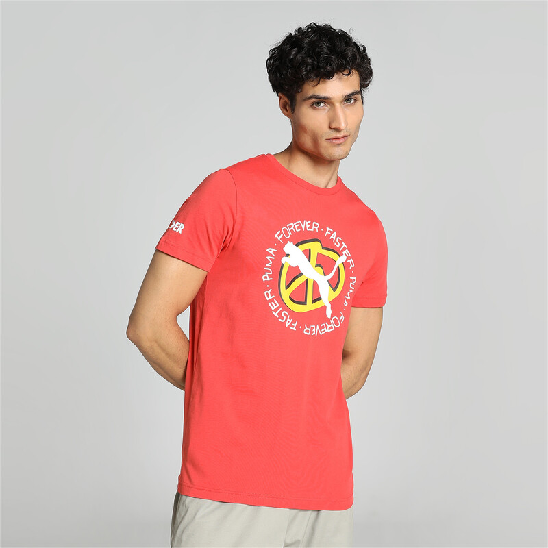 

Men's PUMA X1DER Graphic Slim Fit T-Shirt, Warm earth