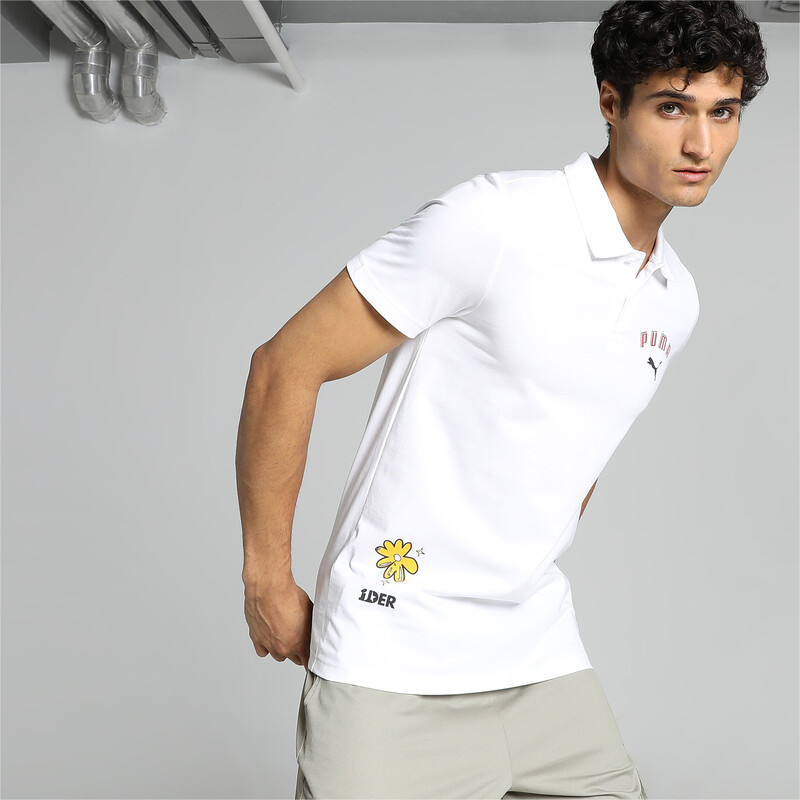 Men's PUMA X1DER Graphic Slim Fit T-Shirt, White