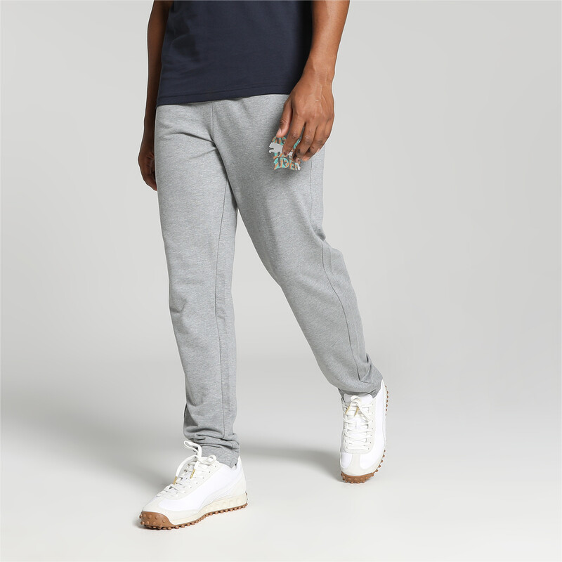 Men's PUMA X1DER Graphic Slim Fit Pants, Gray