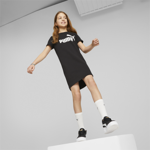 ESS+ Logo Training Dress, PUMA Black, large-ZAF