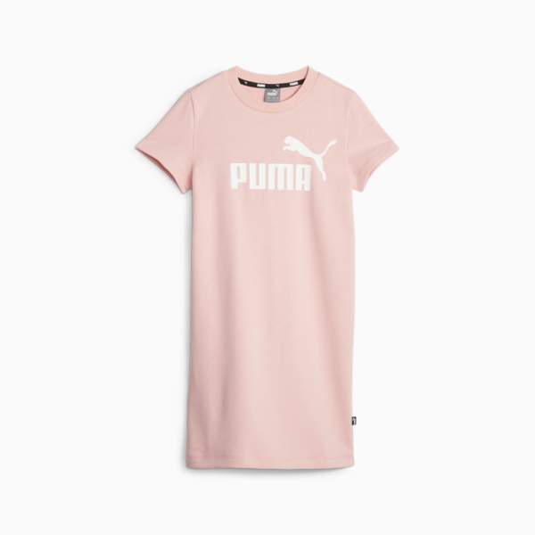 ESS+ Logo Training Dress, Peach Smoothie, large-ZAF
