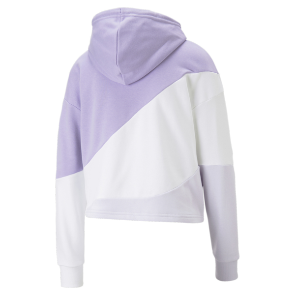 Buzo con capucha PUMA POWER Cat, Vivid Violet, large-ARG