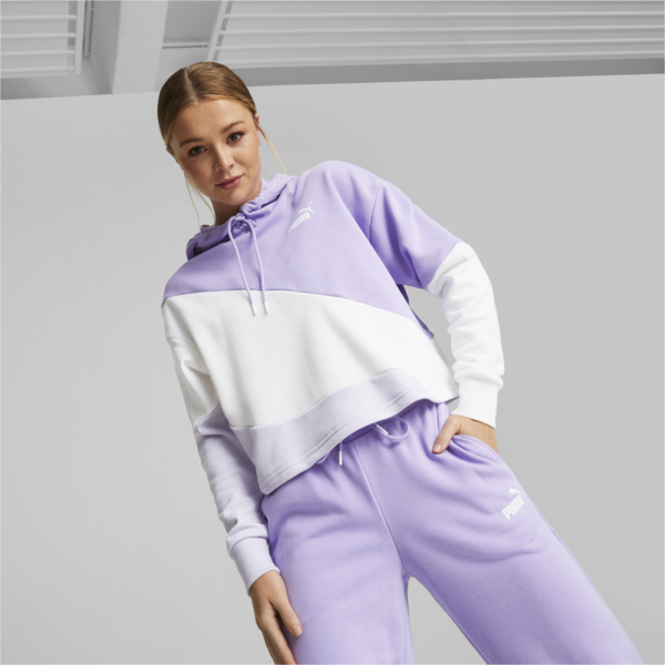Buzo con capucha PUMA POWER Cat, Vivid Violet, large-ARG