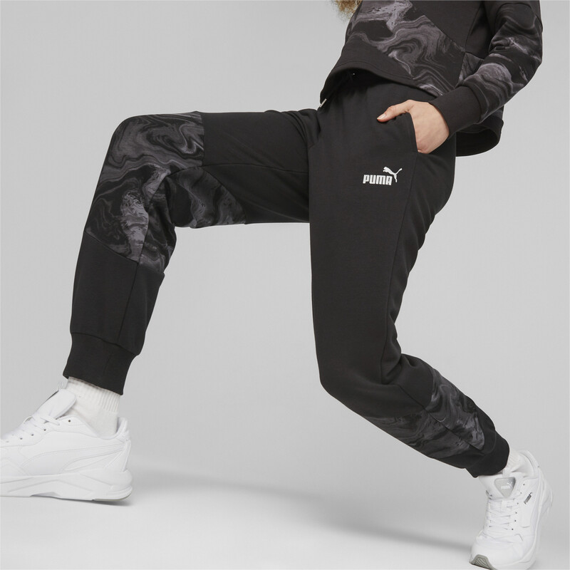 

Women's PUMA POWER Marble Sweat Pants, Black