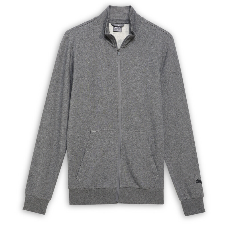 Men's PUMA Contrast Track Kangaroo Pocket Jacket