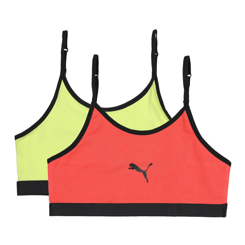

PUMA Youth Beginners Bra Tops Pack Of 2