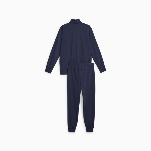 Men's Poly Tracksuit, PUMA Navy, large-MEX