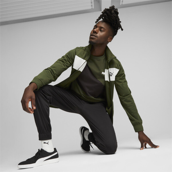 Men s Poly Tracksuit green PUMA