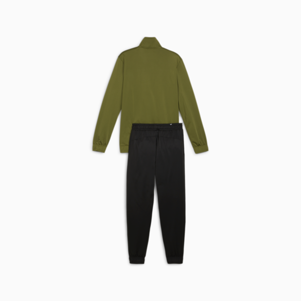 Men's Poly Tracksuit, Olive Green, large-ZAF