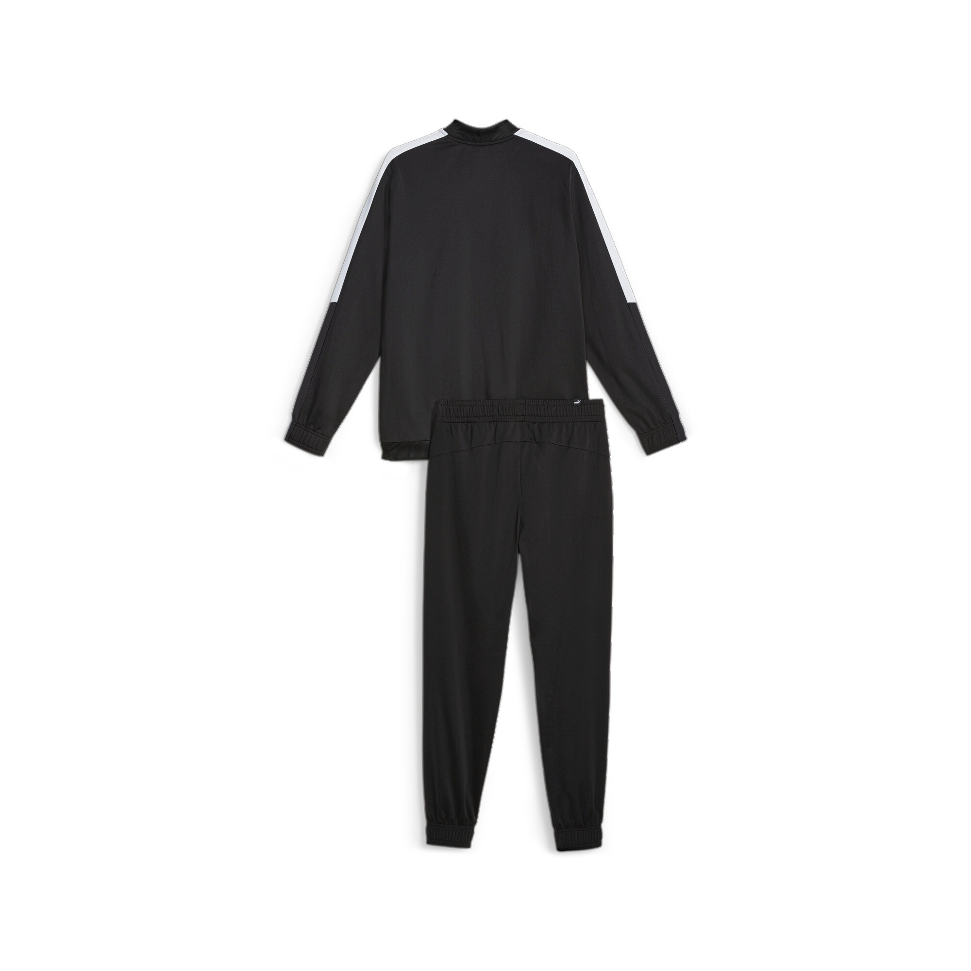 Men's Puma Men's Baseball Tricot Suit, Black, Size S, Clothing