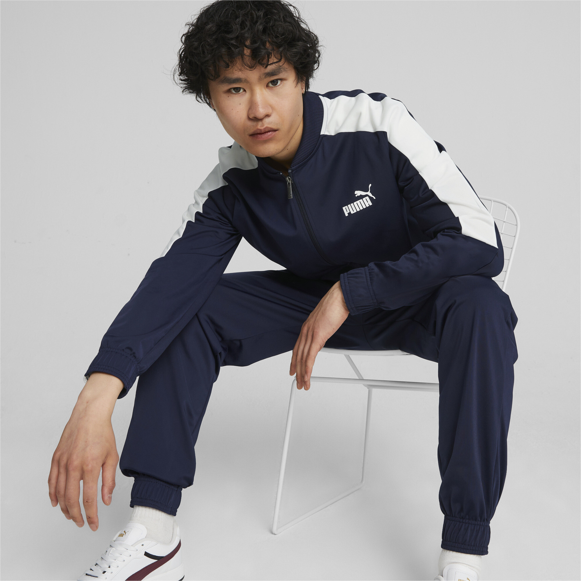 Puma Baseball Trikotanzug Herren | Mit Plain | Navy | Größe: XL