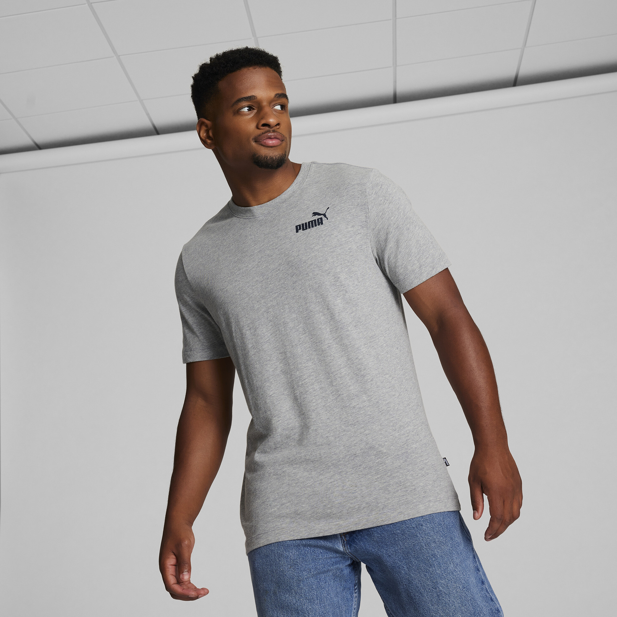 PUMA Essentials No. 1 Logo Crew Neck Short Sleeve T-Shirt