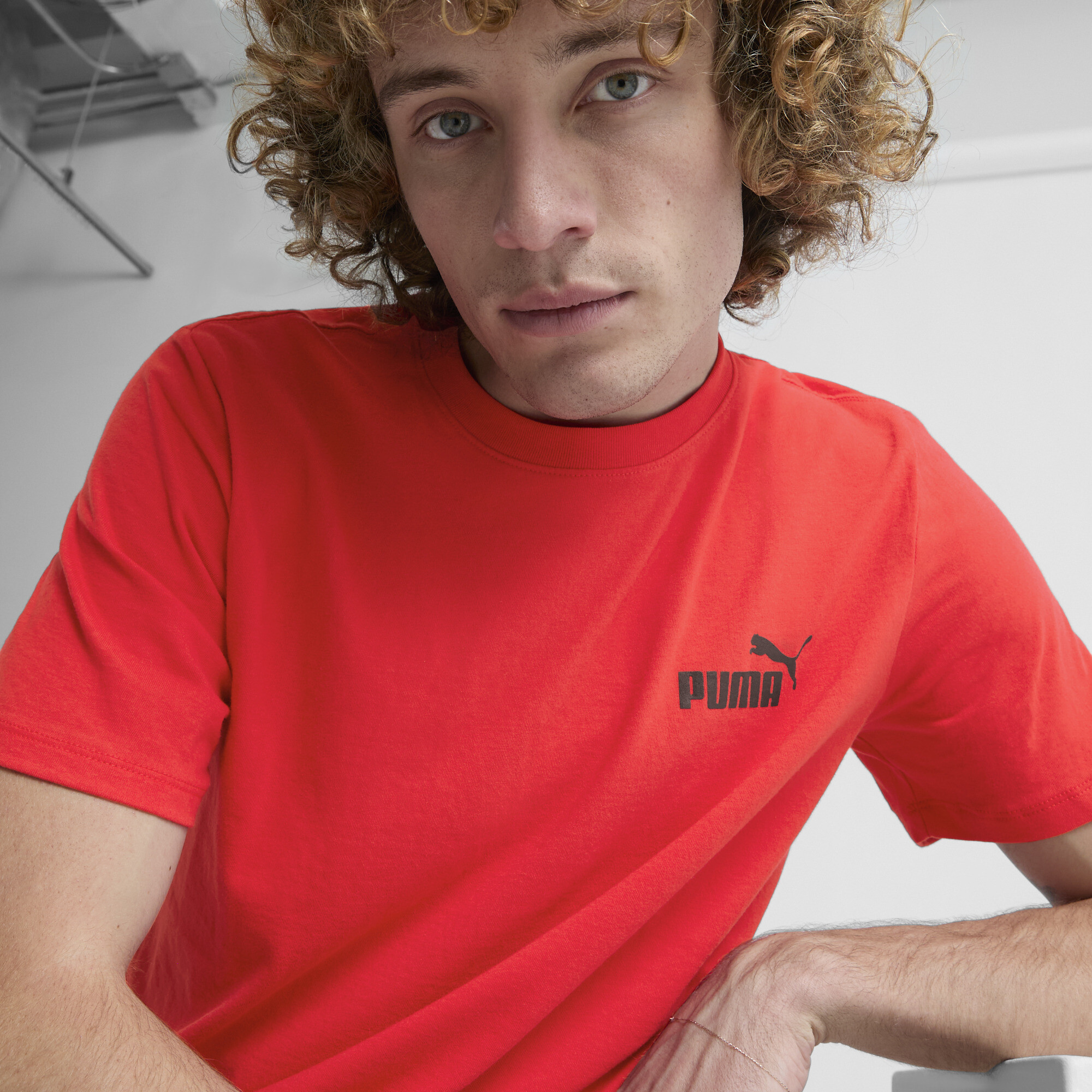 PUMA Men's Essentials No. 1 Logo Tee