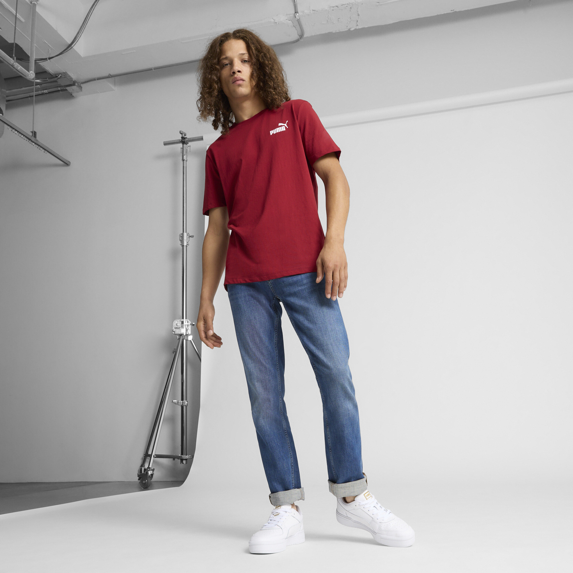 PUMA Men's Essentials No. 1 Logo Tee