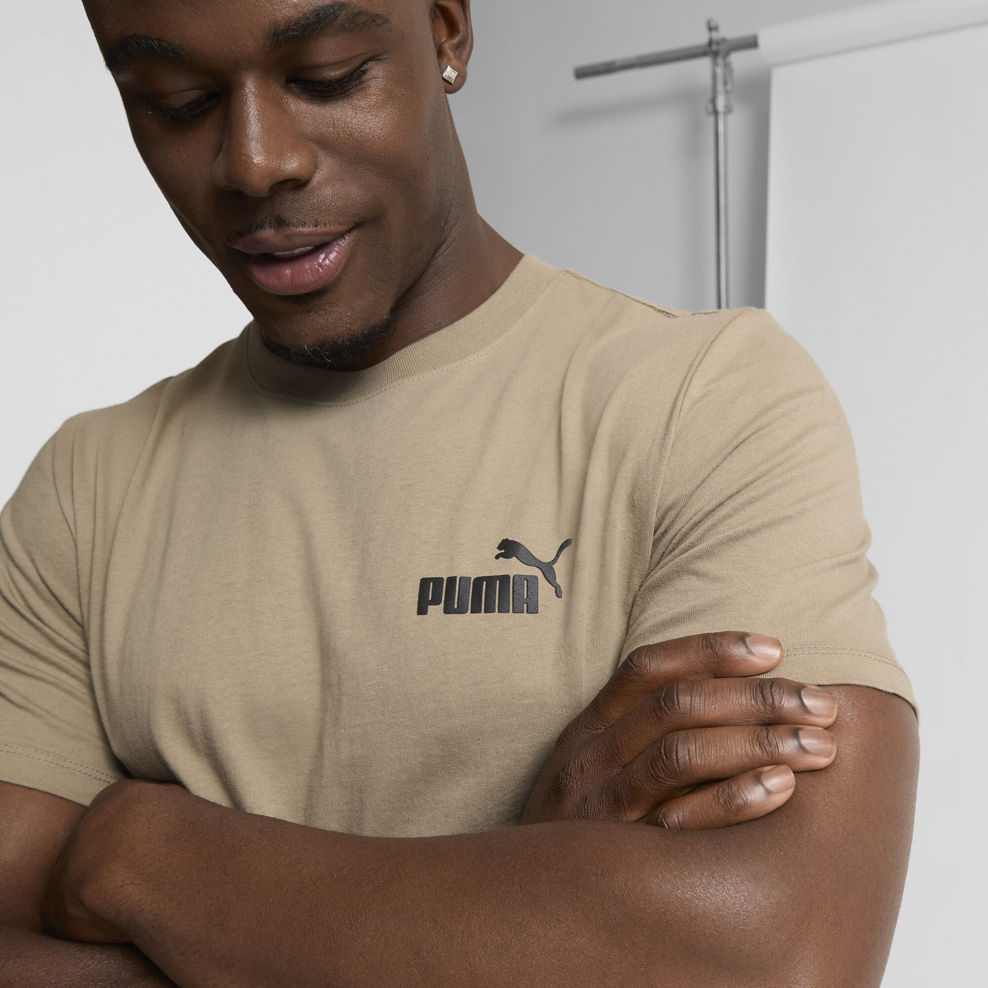 PUMA Men's Essentials No. 1 Logo Tee