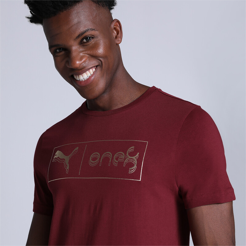 

Men's PUMA One8 Gold Foil Slim Fit T-Shirt