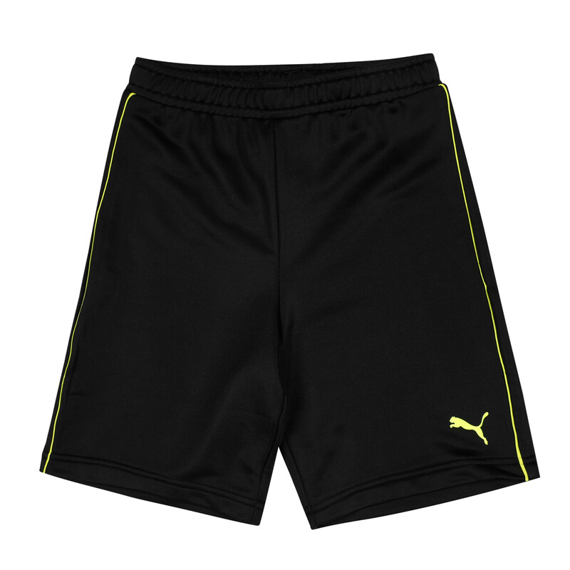 

PUMA Cricket Solid Youth Shorts, Black/yellow