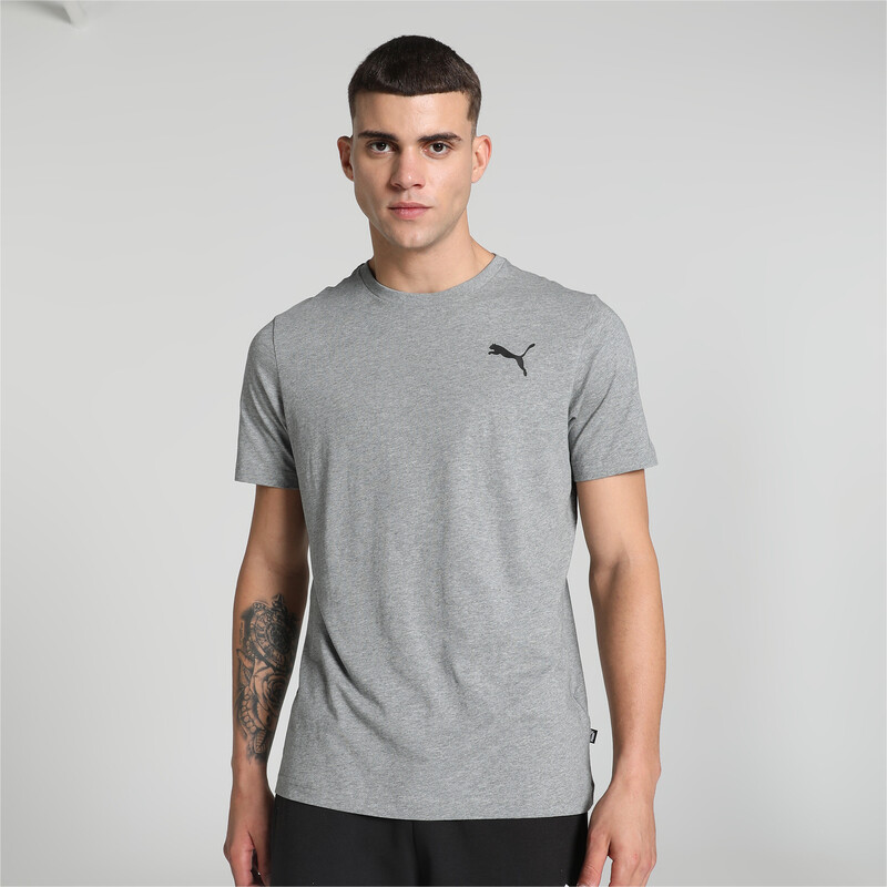 

Men's PUMA Small Logo Tee, Gray