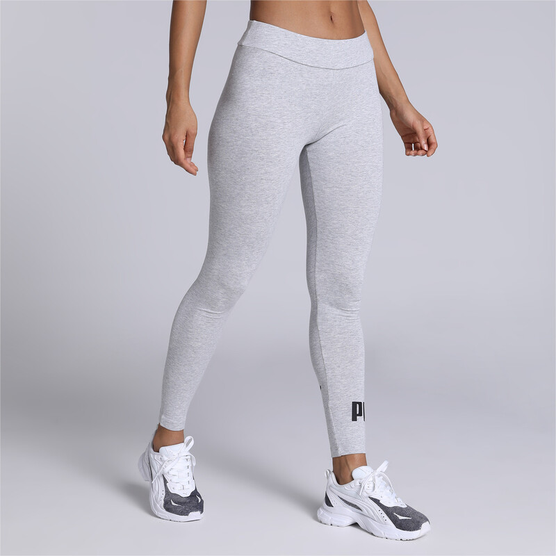 

Women's PUMA ESS Logo Skinny Fit Womens Leggings, Gray