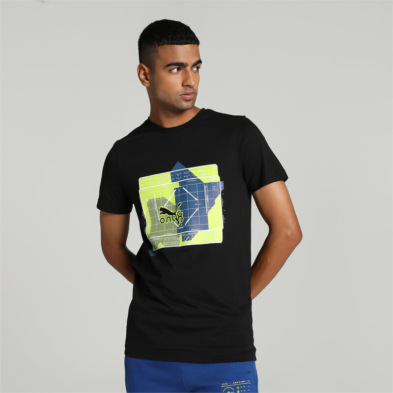 Men's PUMA X One8 Graphic T-shirt in Black size S