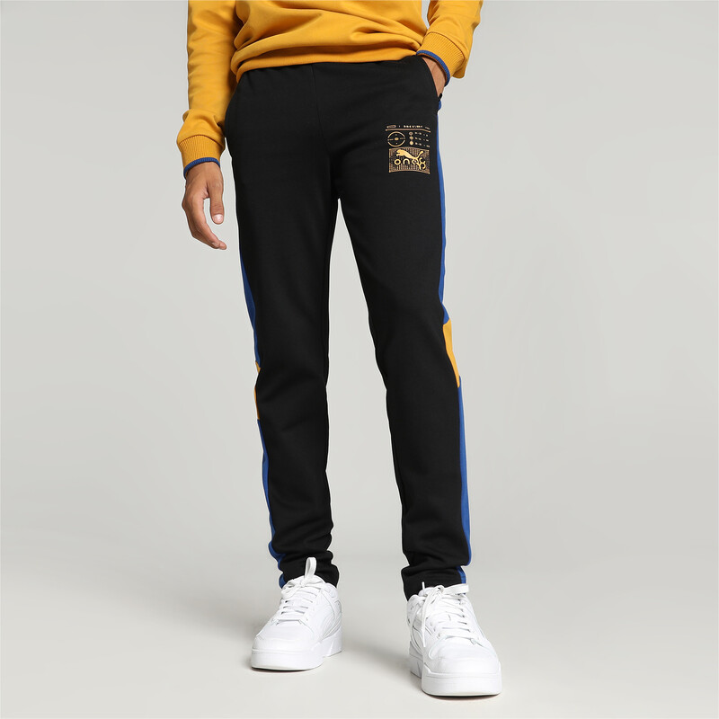 Men's PUMA X One8 Elevated Slim Fit Pants in Black size S