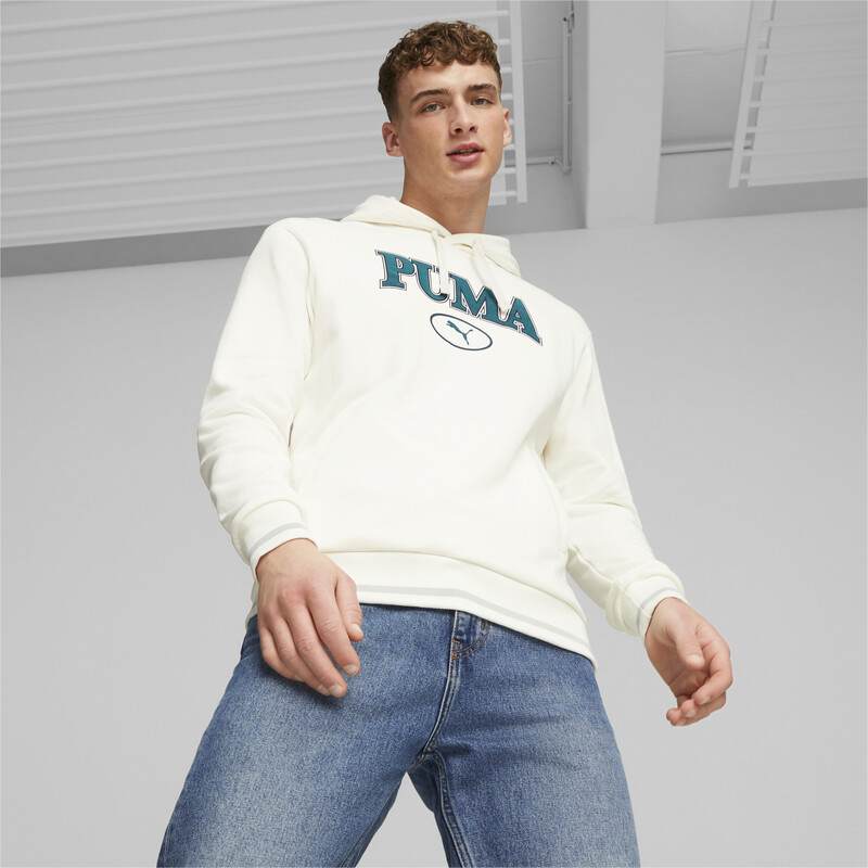 

Men's PUMA SQUAD Hoodie, White