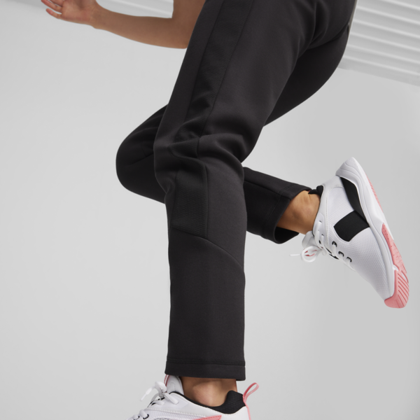 EVOSTRIPE Women's High-Waist Pants, PUMA Black, large-ZAF