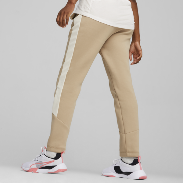 EVOSTRIPE Women's High-Waist Pants, Prairie Tan, large-ZAF