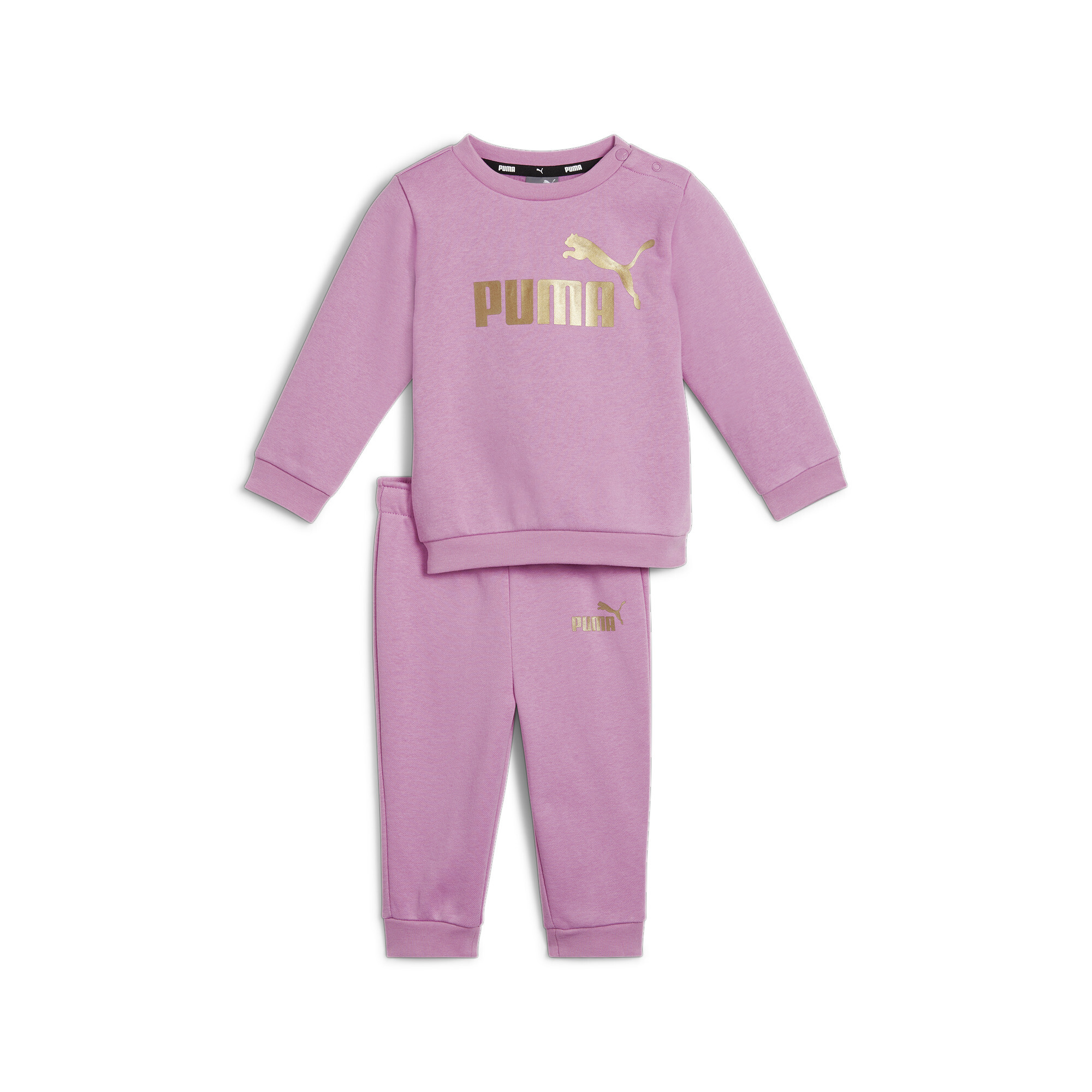 Puma MINICATS ESS+ Toddlers' Jogger, Pink, Size 9-12M, Clothing