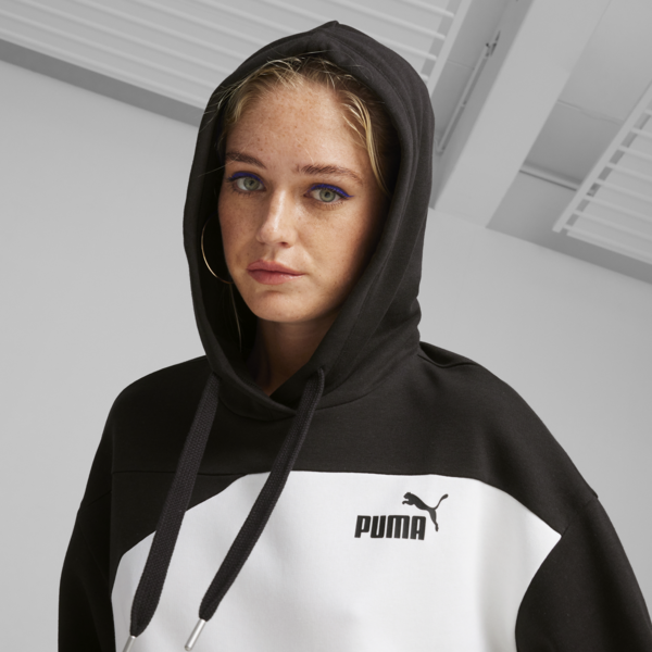 PUMA POWER Women's Hoodie, PUMA Black, large-ZAF