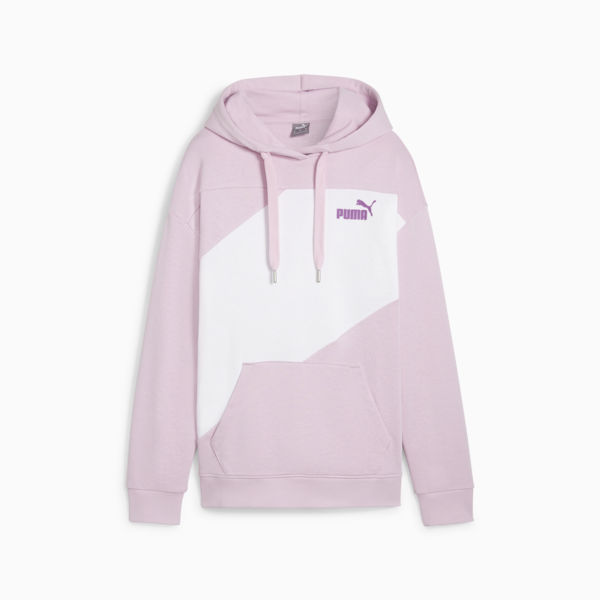 PUMA POWER Women's Hoodie, Grape Mist, large-ZAF
