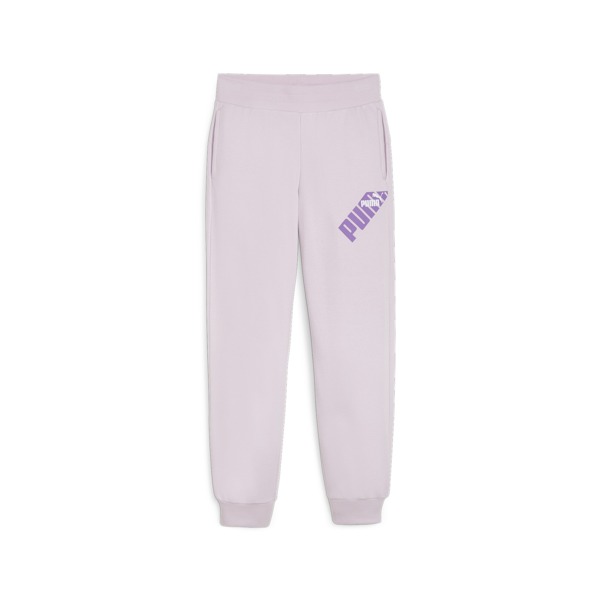 Women's PUMA POWER Pants In 90 - Purple, Size Small