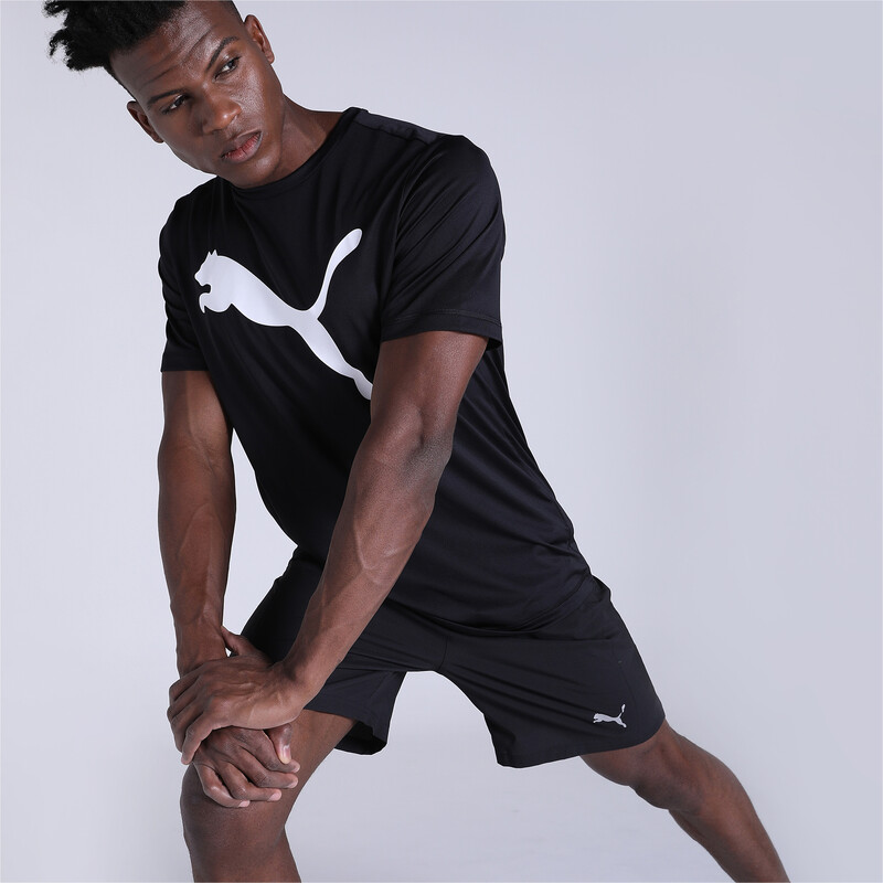 

Men's PUMA ACTIVE Big Logo Regular Fit T-Shirt, Black