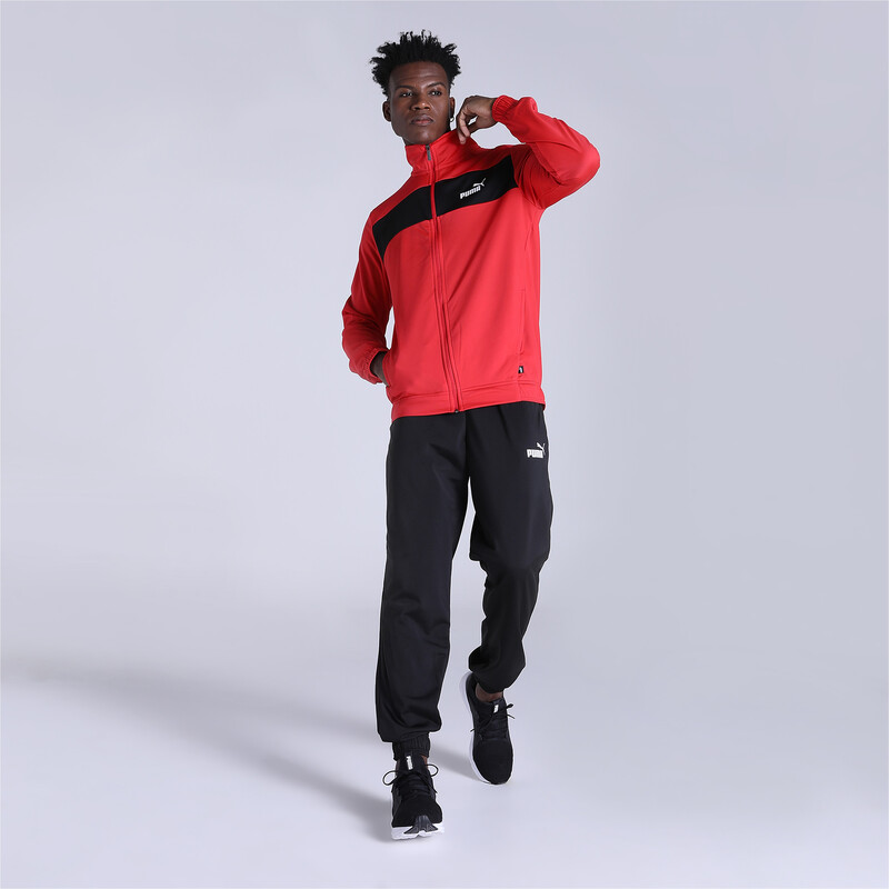 

Men's PUMA Poly Regular Fit Track Suit, Red