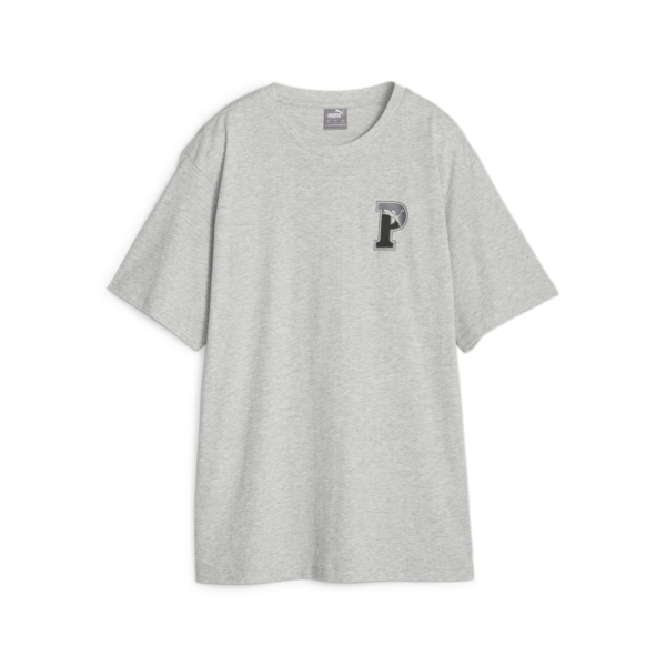 Remera&nbsp;PUMA SQUAD para mujer, Light Gray Heather, large-ARG