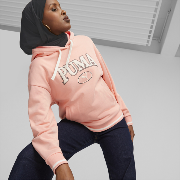 Buzo con Capucha&nbsp;PUMA SQUAD, Peach Smoothie, large-ARG