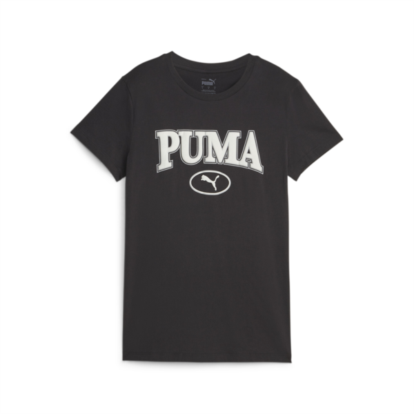 Remera PUMA SQUAD para mujer, PUMA Black, large-ARG
