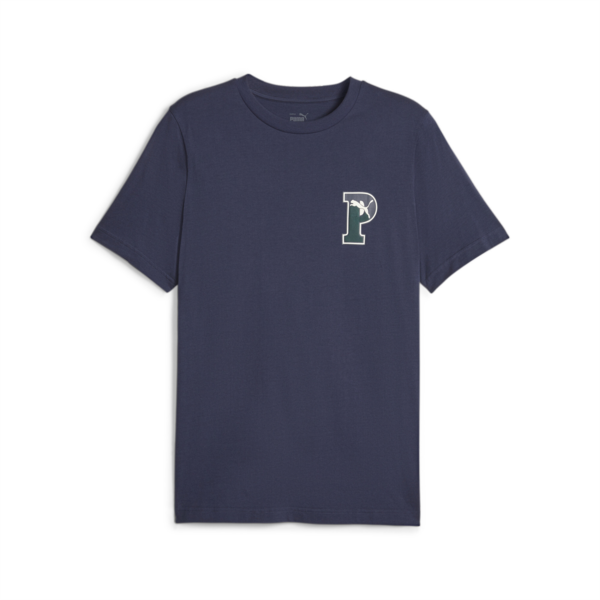 Remera estampada PUMA SQUAD Hombre, PUMA Navy, large-ARG