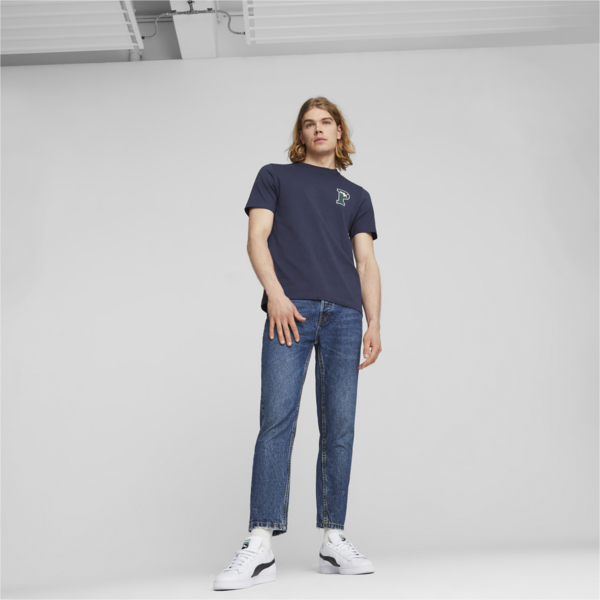 Remera estampada PUMA SQUAD Hombre, PUMA Navy, large-ARG
