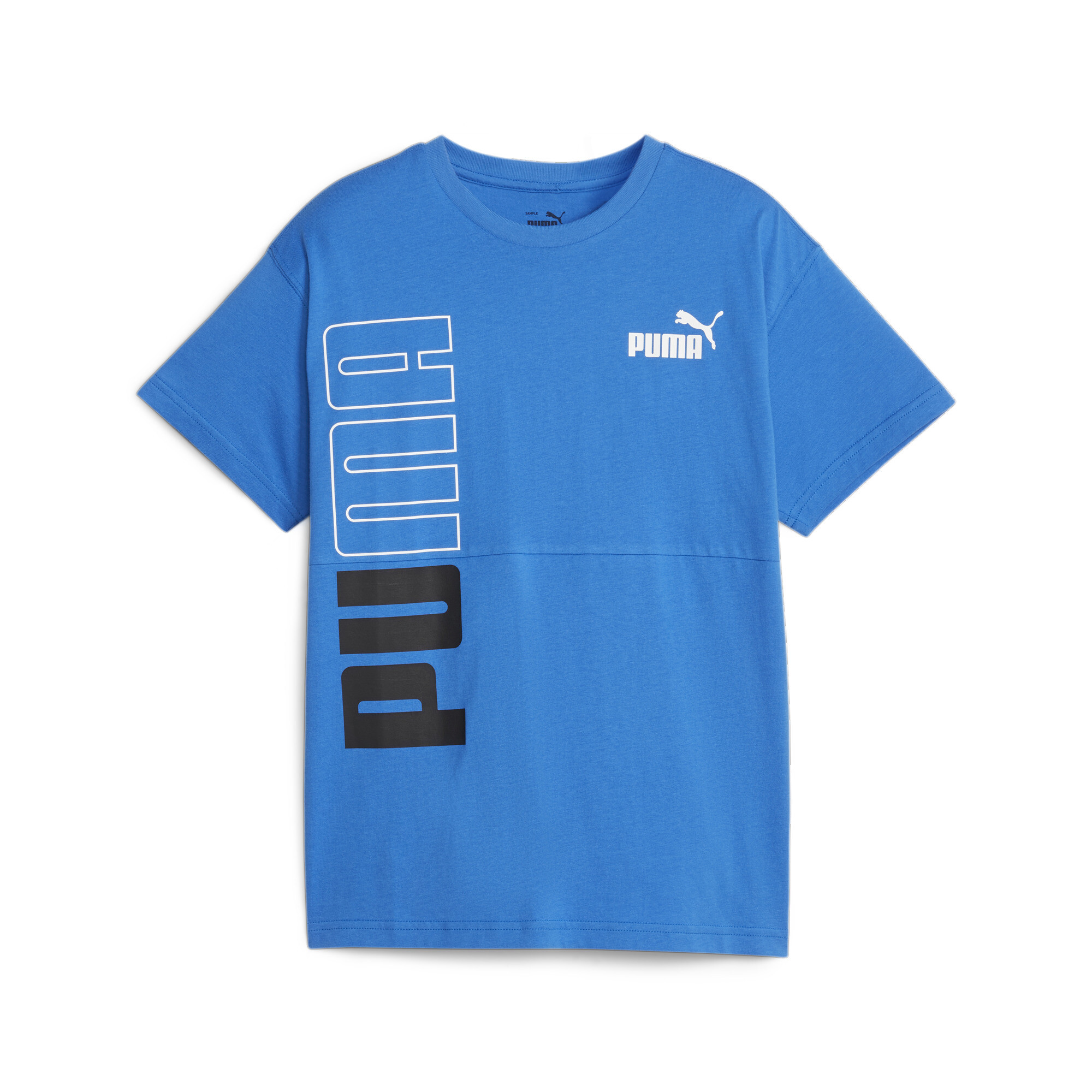 ＜プーマ公式通販＞ プーマ キッズ ボーイズ PUMA POWER カラーブロック Tシャツ 120-160cm メンズ Racing Blue ｜PUMA.com