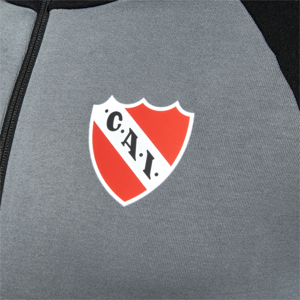Campera con capucha CAI Casuals, Medium Gray Heather-PUMA Black, large-ARG