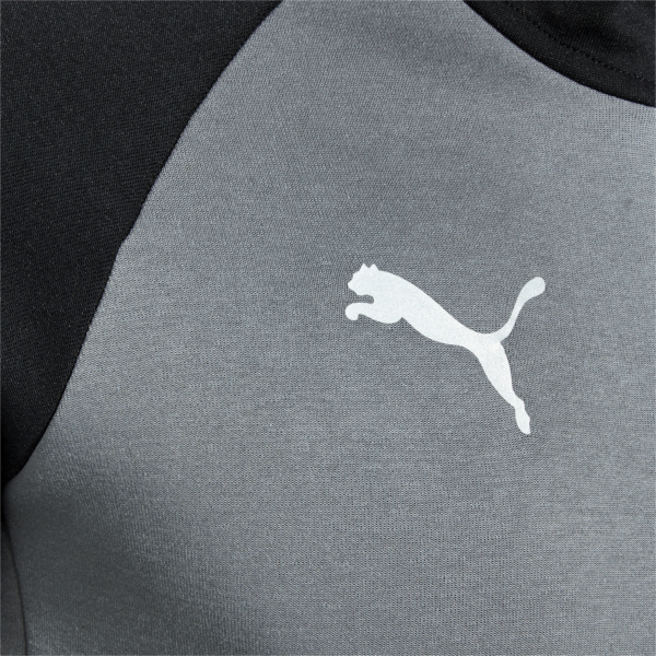 Campera con capucha CAI Casuals, Medium Gray Heather-PUMA Black, large-ARG