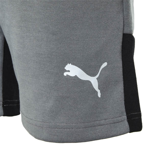 Shorts CAI Casuals, Medium Gray Heather-PUMA Black, large-ARG