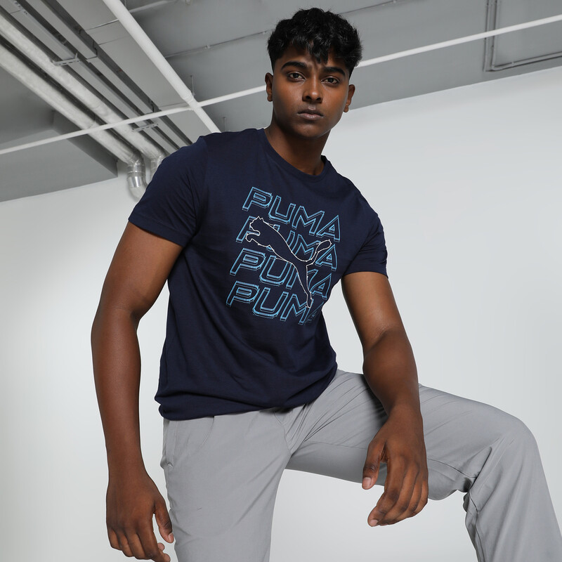 

Men's PUMA Cat Graphic Slim Fit T-shirt